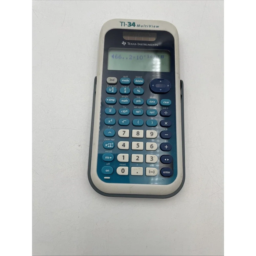 Texas Instruments TI-15 Explorer Elementary Solar Calculator W/Cover-FREE SHIP